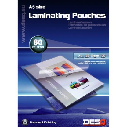 Lamineringsfickor A5 100-pack