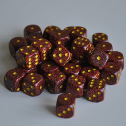 Chessex tärningar 36-pack, Mercury