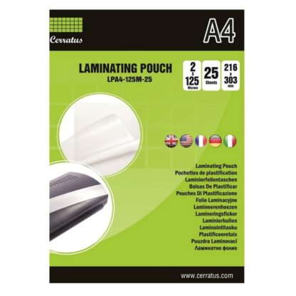 Lamineringsfickor A4 25-pack