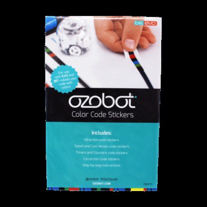 Ozobot color code stickers